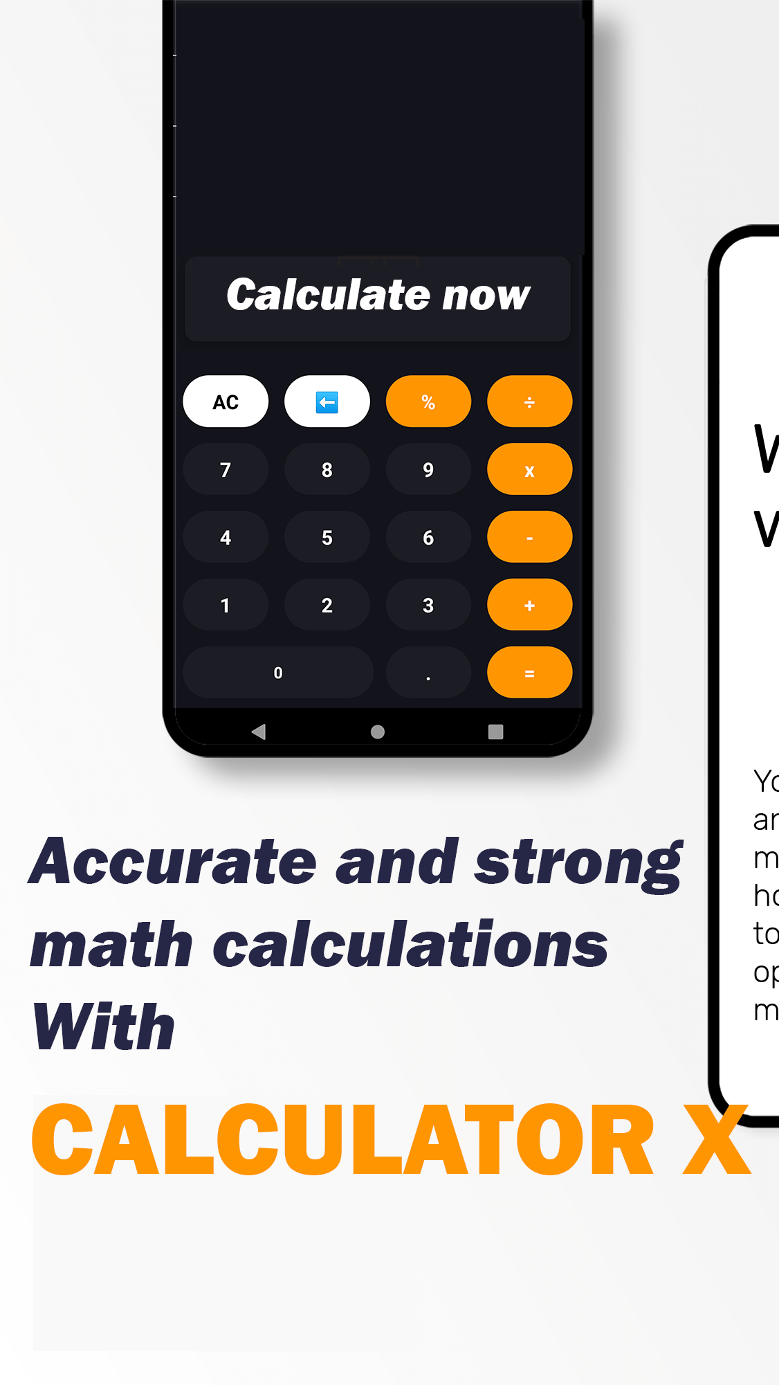 Calculator X screenshot 1
